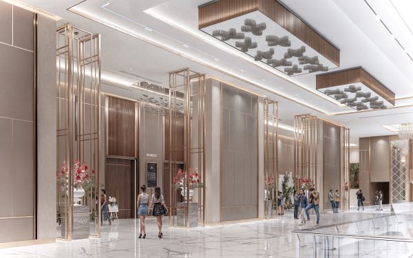 Không gian được lấy cảm hứng từ châu âu